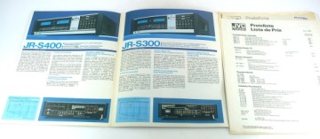 Каталог JVC RECEPTURES STEREO HiFi 1976 JR-S400