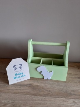 Organizer pudełko przybornik na kredki na biurko