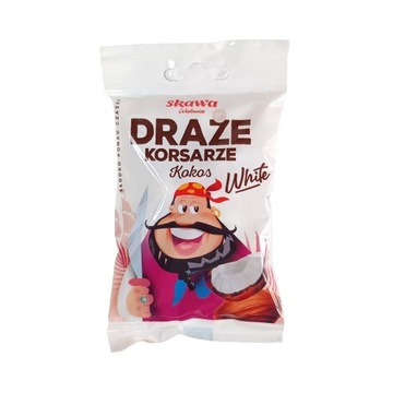 SKAWA DRAŻE KORSARZE WHITE 70g