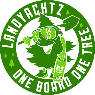 Скейтборд Cruiser LandYachtz Dinghy Blunt 28,5 дюймов Reapin Ain't Easy