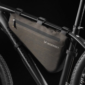 WOZINSKY BICYCLE SANIT BAG ТРЕУГОЛЬНАЯ НАСТЕННАЯ СУМКА FRAME BAG 5L