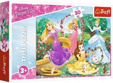 TREFL PUZZLE DISNEY KSIĘŻNICZKĄ BYĆ 30 ELEMENTÓW