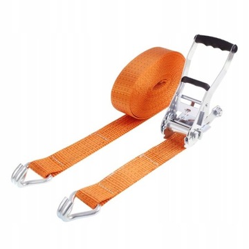 POLSKI PAS TRANSPORTOWY Z NAPINACZEM 2M/5T/50MM PASY ATEST TUV EN 12195-2