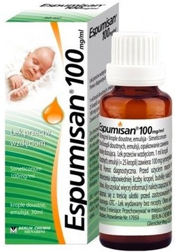 Espumisan 100 lek na wzdęcia krople 30 ml