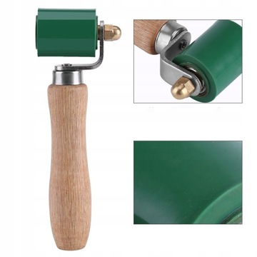 Прижимной ролик для рубероида, мембрана 40мм, зеленый