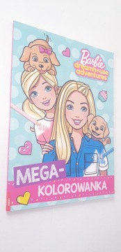 Barbie Dreamhouse Adventures Megakolorowanka