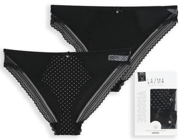 LAMA L-1421 BI FIGI DAMSKIE BIKINI WISKOZA 2-pak L