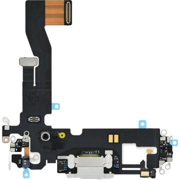 Złącze gniazdo ładowania dock iPhone 12 / 12 pro ORG białe