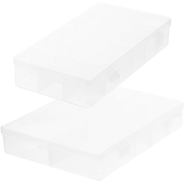 MAŁY ORGANIZER BOX PLASTIKOWE CZĘŚCI PRZEDZIELAJĄCE
