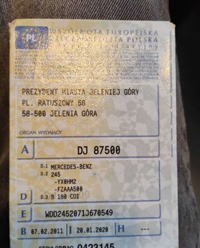 Mercedes Klasa B W245 180 CDI 109KM 2010 Mercedes-Benz Klasa B 2010r, 2.0 Diesel, AUTOMAT,SALON POLSKA. Lekko uszko, zdjęcie 22