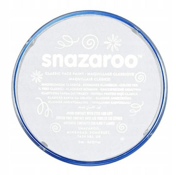 SNAZAROO FARBA DO MALOWANIA TWARZY I CIAŁA 18ML BIAŁA