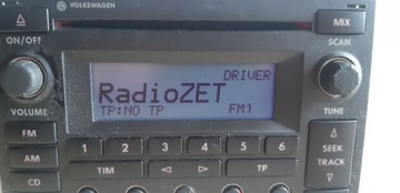 РАДИО CD DELTA 6 VW PASSAT B5 FL GOLF IV SHARAN BORA POLO 9N FOX T5 + КОД