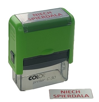 Śmieszna PIECZĄTKA NIECH SPIER*ALA na prezent |24h