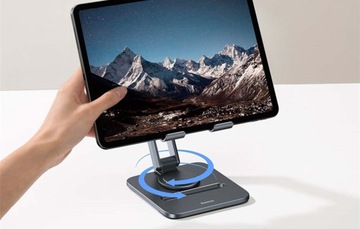 НЕСКОЛЬЗЯЩАЯ РЕГУЛИРУЕМАЯ АЛЮМИНИЕВАЯ ПОДСТАВКА BASEUS ПОДСТАВКА ДЛЯ ПЛАНШЕТА