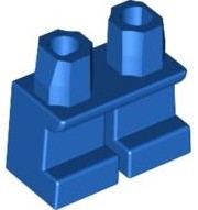 Lego 41879 nogi nóżki krótkie niebieskie