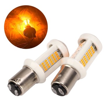 1 пара светодиодных ламп указателя поворота, 1000 лм, лампа высокой яркости