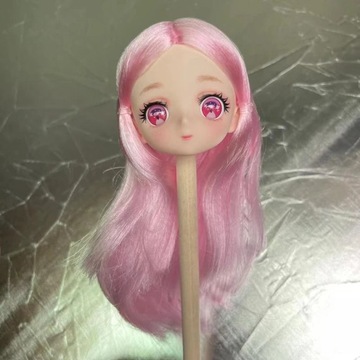 Nowy DIY Anime twarz głowa lalki lub cała lalka 1/6 lalki Bjd wspólne