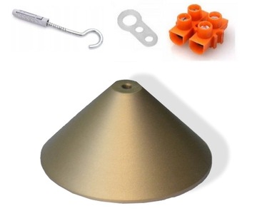 Podsufitka do lamp rozeta sufitowa maskownica ZŁOTA