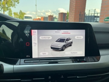 Volkswagen Golf VIII Variant 2.0 TDI 115KM 2021 Volkswagen Golf 2.0 diesel 116 KM FULL LED zarej w PL ksiazka serwis, zdjęcie 13