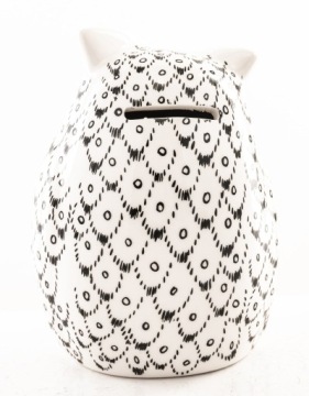 Керамическая фигурка совы в стиле бохо