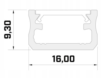 Светодиодная лента ПОД ШКАФ подсветка 100см TOUCH
