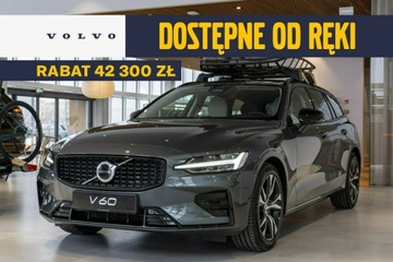 Volvo V60 II  Kombi Facelifting 2.0 B4 B 197KM 2025 Volvo V60 Plus Dark B4 Mild hybrid Benzyna 197 KM