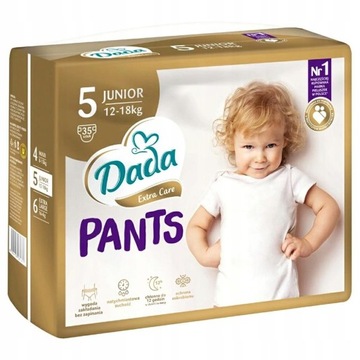 Pieluszki Dada Pants Extra Care 5 Junior 12-18 kg