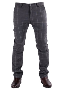 Элегантные брюки CHINOS в клетку SANCHEZ, 33 год.