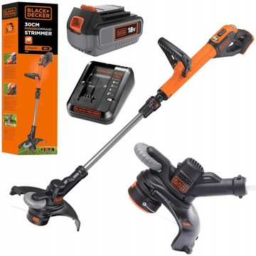 BLACK DECKER Podkaszarka akumulatorowa żyłkowa 18V STC1840EPC 1x 4,0Ah