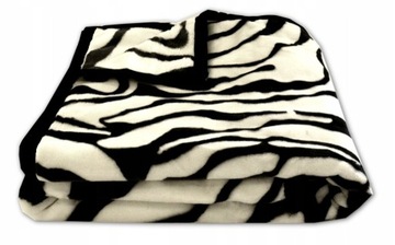 Koc Elway akryl gruby ciepły 160x210 różne wzory kolory puszysty ZEBRA 523