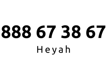 888-67-38-67 | Starter Heyah (673 867) #B