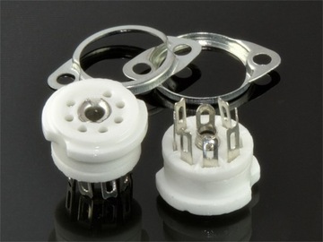 РОЗЕТКА КЕРАМИЧЕСКАЯ 7PIN OB7 HEPTAL 6Z4 EC92