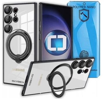 Etui Case pokrowiec OXYGEN MAGSave do telefonu Samsung S24 ULTRA + POLIMER