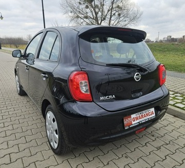 Nissan Micra IV Hatchback 5d Facelifting 1.2 80KM 2015 Nissan Micra 1.2i 80KM Zadbany SerwisRata450zł, zdjęcie 13