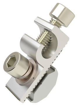 Монтажный профиль фотоэлектрический, алюминиевая рейка 30х50 2200 мм