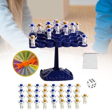 Сбалансированная настольная игра для двоих игроков. Балансирующая игра для активных космонавтов.