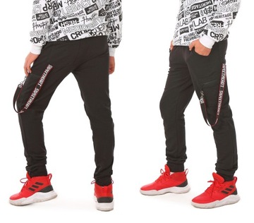 JOGGERY SMYCZ modne spodnie dresowe r.164 Prod.PL