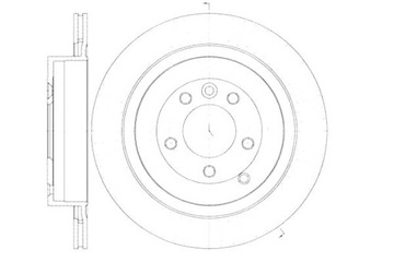 ТОРМОЗНЫЕ ДИСКИ REMSA SDB000642 SDB000643 SDB0006