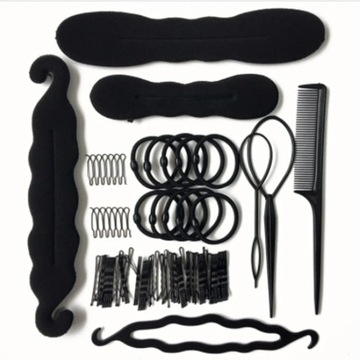 Women Girl Hair Clip Twist twist set Styling Tools Set Hairpin Headwear Hai