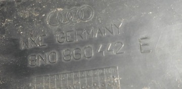 AUDI TT 8N 99- KRYT PÁSY PŘEDNÍHO 8N0860442E