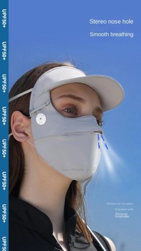 Sunscreen for Face Visor UV Protection Mask Sun Protection Sunlight