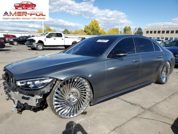 Mercedes 2022 Mercedes-Benz Klasa S 580 4Matic 2022 4.0l 4.0 Benzyna 496KM