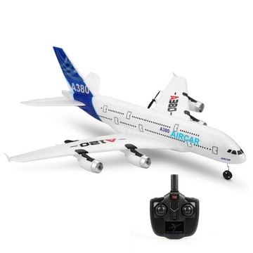 Модель самолета Wltoys XK A120 Airbus A380 3CH EPP