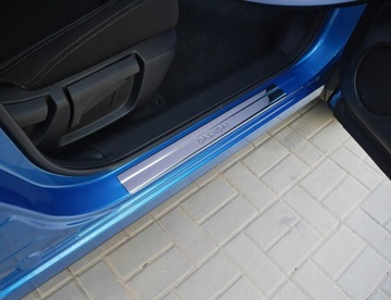 Защитные накладки на пороги, накладки на пороги NISSAN QASHQAI J10 J11 J12 2007-