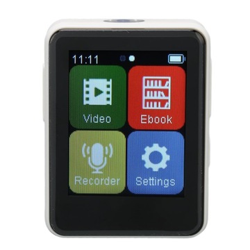 mp3-плеер Bluetooth 5.0 1,77-дюймовый экран Hi-Fi FM-радио ворчание