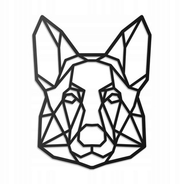 OWCZAREK GEOMETRYCZNY dekoracja ścienna obraz 60cm