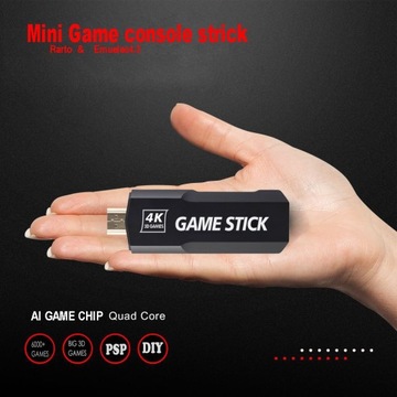 Игровые приставки GD10 Retro Предустановленная система 2 контроллера 64 ГБ