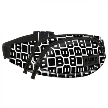 SASZETKA NERKA BackUP na pas torba czarne literki,