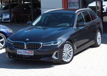 BMW Seria 5 G30-G31 Touring Plug-In 2.0 530e 292KM 2022 BMW 530 292ps Luxury xDrive Laser ACC Skóra HUD Keyles Blis 4xKlima Webasto, zdjęcie 37