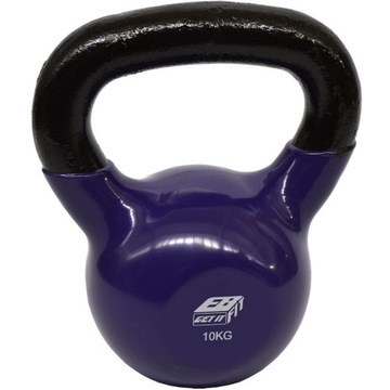 Hantla Żeliwna Kettlebell 10 Kg Odważnik Eb Fit